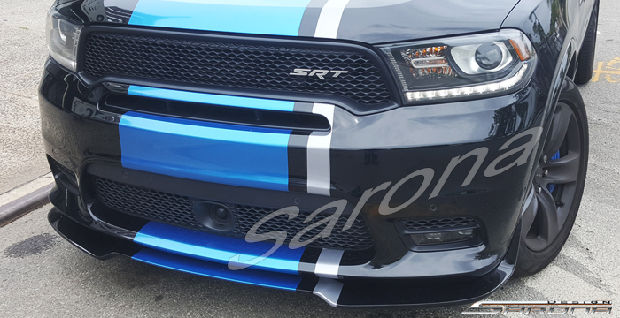 Custom Dodge Durango  SUV/SAV/Crossover Front Add-on Lip (2017 - 2020) - $590.00 (Part #DG-020-FA)